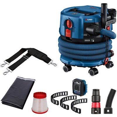 Bosch GAS 18V-12 MC BITURBO 18v Cordless Brushless Dust Extractor