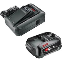 Bosch Genuine GREEN P4A 18v Cordless Li-ion Battery 2.5ah and Fast Charger 