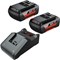 Bosch Genuine GREEN 36v Cordless Li-ion Twin Battery 2ah and Charger Bosch Genuine GREEN 36v Cordless Li-ion Twin Battery 2ah and Charger