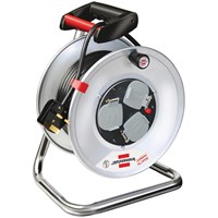 Brennenstuhl Garant S 3 Dust Protected 3 Socket Cable Extension Reel 240v 