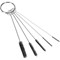 Sealey 5 Piece Mini Pipe Cleaner Brush Set for Spray Guns  Sealey 5 Piece Mini Pipe Cleaner Brush Set for Spray Guns