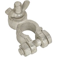 Sealey Negative Battery Terminal Post, Washer and Wing Nut