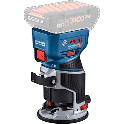 Bosch GKF 18V-8 18v Cordless Brushless 1/4" Palm Router