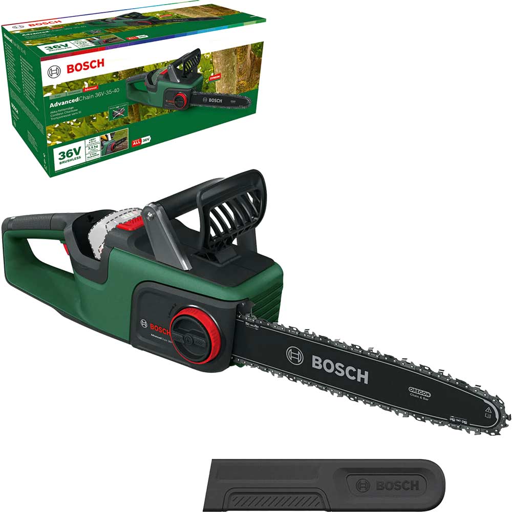 Bosch ADVANCEDCHAIN 36V-35 36v Cordless Chainsaw 350mm No Batteries No Charger
