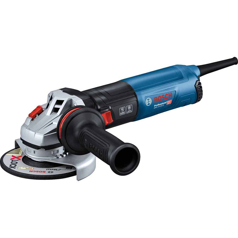 Bosch Professional Bosch Gws 14-125 S Angle Grinder 125Mm 110V Size 14