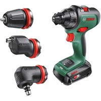 Bosch ADVANCEDDRILL P4A 18v Cordless Drill Driver and Attachments Bosch ADVANCEDDRILL P4A 18v Cordless Drill Driver and Attachments