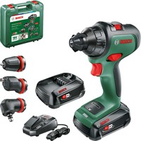 Bosch ADVANCEDDRILL P4A 18v Cordless Drill Driver and Attachments