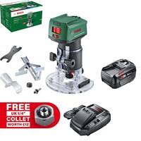 Bosch ADVANCEDTRIMROUTER 18V-8 P4A 18v Cordless Trim Router