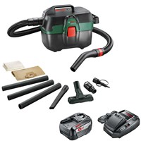 Bosch ADVANCEDVAC 18V-8 P4A 18v Cordless Portable Wet and Dry Vacuum Cleaner 8L Bosch ADVANCEDVAC 18V-8 P4A 18v Cordless Portable Wet and Dry Vacuum Cleaner 8L