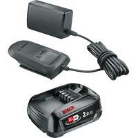Bosch Genuine GREEN P4A 18v Cordless Li-ion Battery 2ah and Standard Charger Bosch Genuine GREEN P4A 18v Cordless Li-ion Battery 2ah and Standard Charger