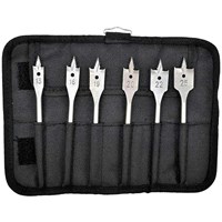Bosch 6 Piece SelfCut Spade Drill Bit Set in Tool Roll