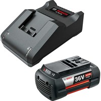 Bosch Genuine BLUE and GREEN 36v Cordless Li-ion Battery 4ah and Charger Bosch Genuine BLUE and GREEN 36v Cordless Li-ion Battery 4ah and Charger