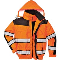 Oxford Weave 300D Hi Vis Classic Bomber Jacket Oxford Weave 300D Hi Vis Classic Bomber Jacket