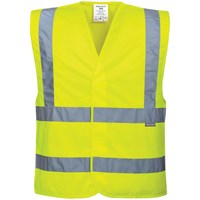 Portwest Two Band and Brace Class 2 Hi Vis Waistcoat