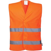 Portwest Two Band Class 2 Hi Vis Waistcoat Portwest Two Band Class 2 Hi Vis Waistcoat