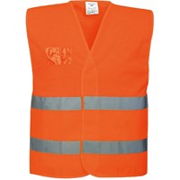 Portwest Hi Vis Half MeshAir Two Band Vest Portwest Hi Vis Half MeshAir Two Band Vest
