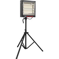 Sealey Ceramic Heater and Telescopic Tripod Stand Sealey Ceramic Heater and Telescopic Tripod Stand