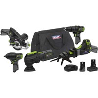 Sealey 10.8v Cordless 5 Piece Power Tool Kit Sealey 10.8v Cordless 5 Piece Power Tool Kit