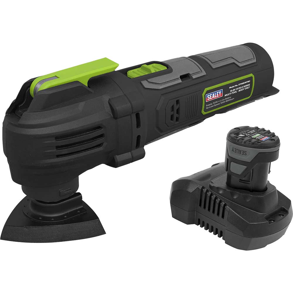 Sealey Cp108vmt 10.8V Cordless Ois Oscillating Multi Tool Size 2