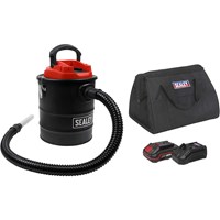 Sealey CP20VAV 20v Cordless Ash Vacuum Cleaner 15L Sealey CP20VAV 20v Cordless Ash Vacuum Cleaner 15L