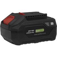 Sealey CP20VBP4 20v Cordless Li-ion Battery 4ah Sealey CP20VBP4 20v Cordless Li-ion Battery 4ah