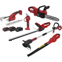 Sealey SV20 20v Cordless 6 Piece Garden Maintenance Power Tool Kit Sealey SV20 20v Cordless 6 Piece Garden Maintenance Power Tool Kit