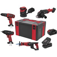 Sealey CP20V 20v Cordless 5 Piece Power Tool Kit Sealey CP20V 20v Cordless 5 Piece Power Tool Kit
