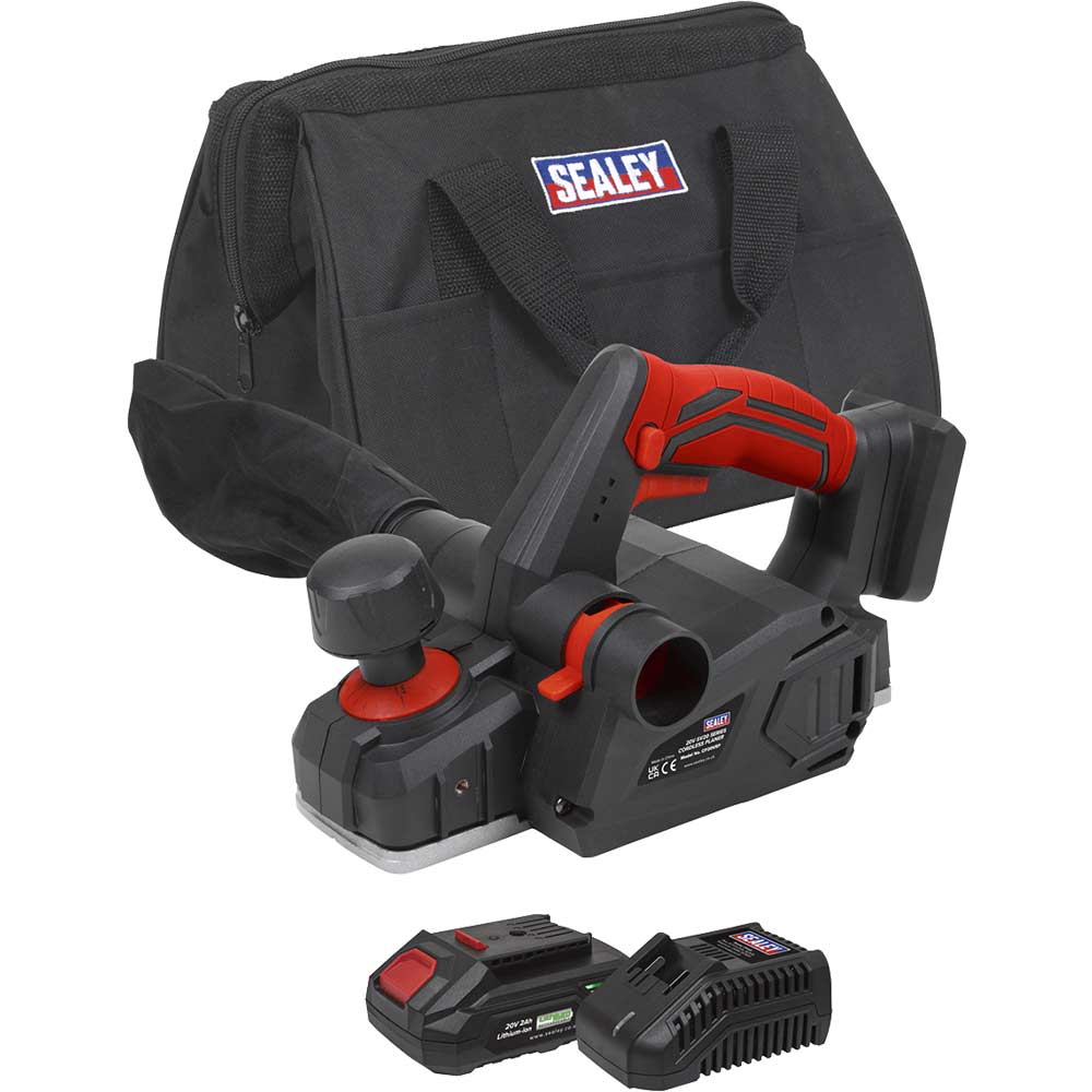 Sealey Cp20vep Sv20 20V Cordless Planer Size 1