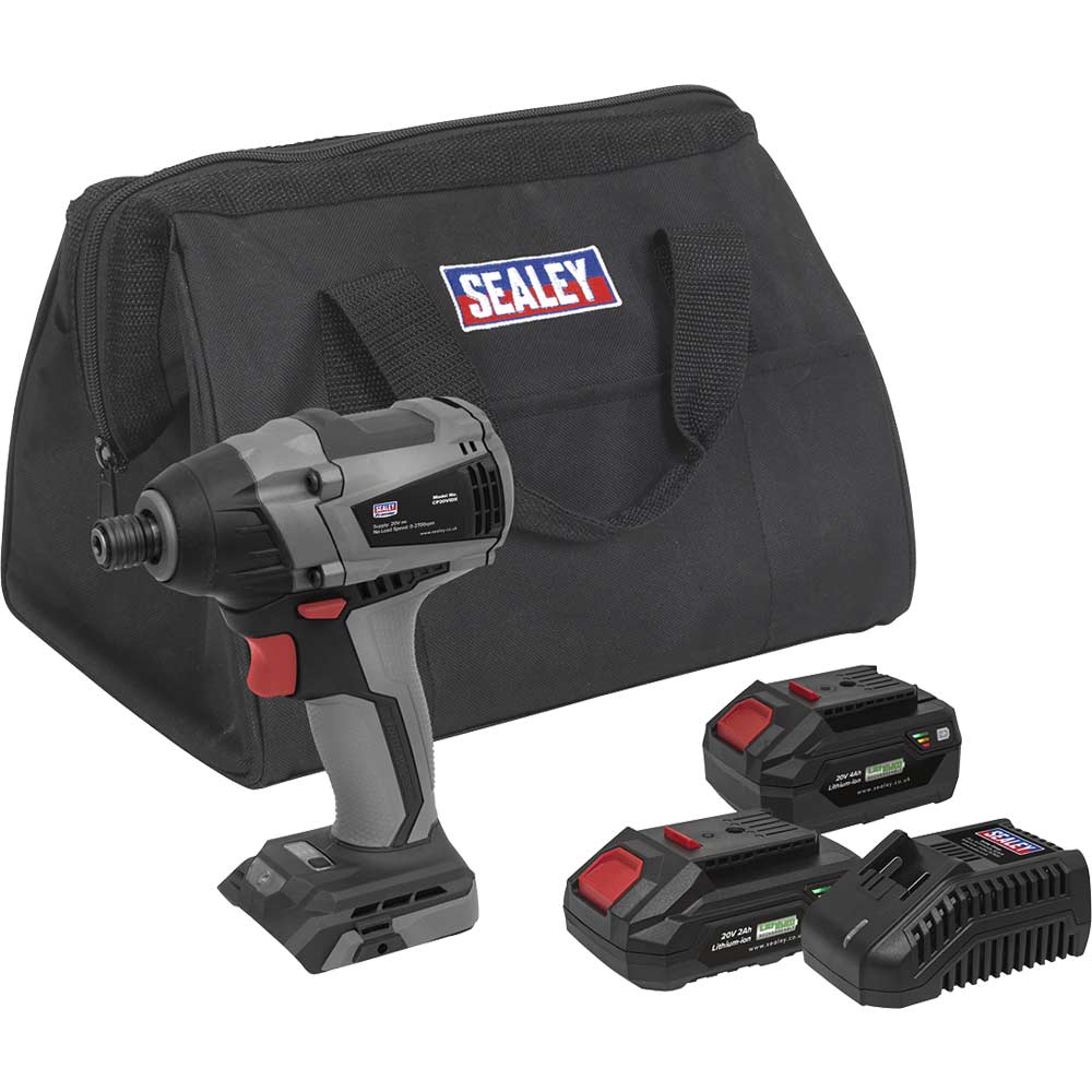 Sealey Cp20vidx 20V Cordless Brushless Impact Driver Size 20