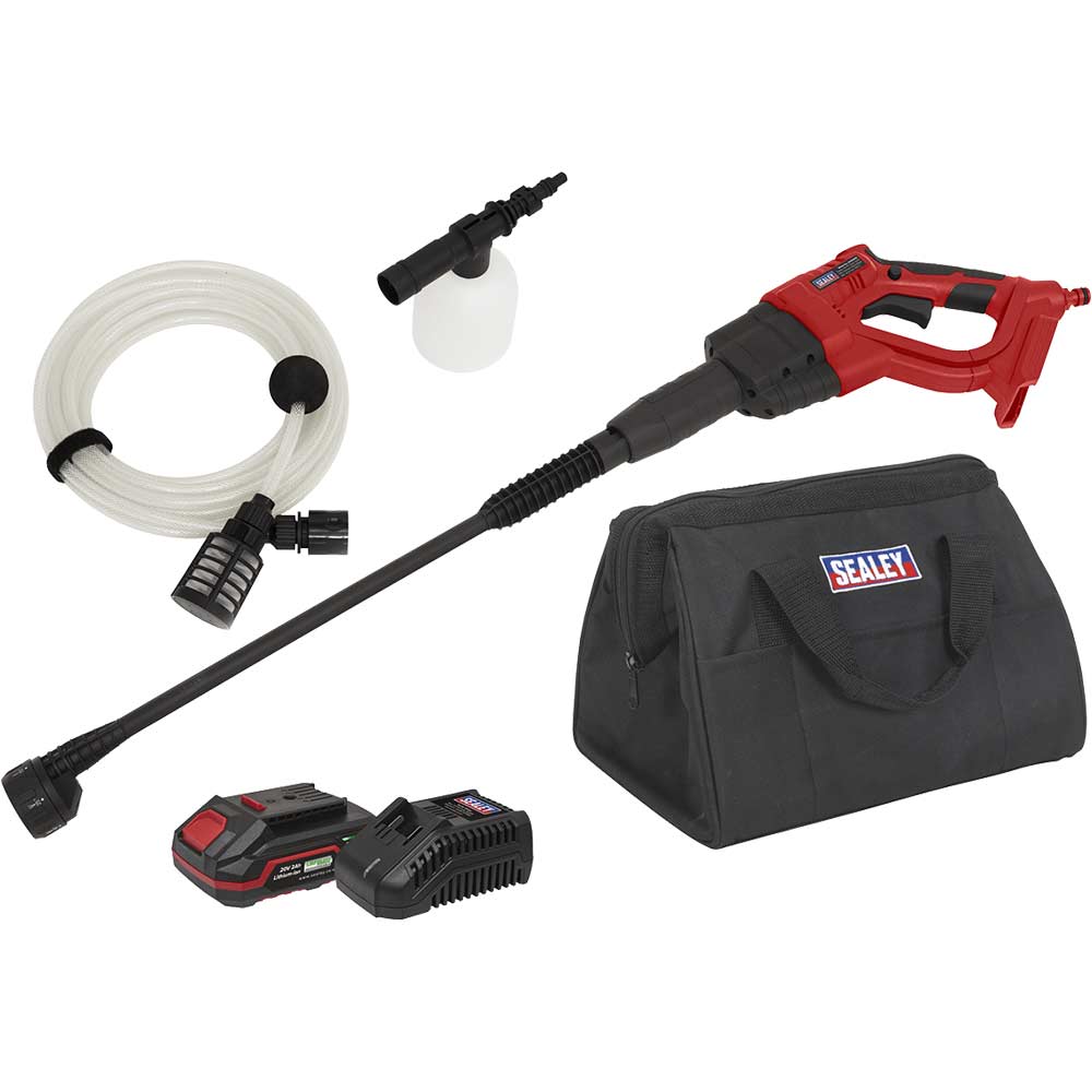 Sealey Cp20vpw 20V Cordless Pressure Washer 6M