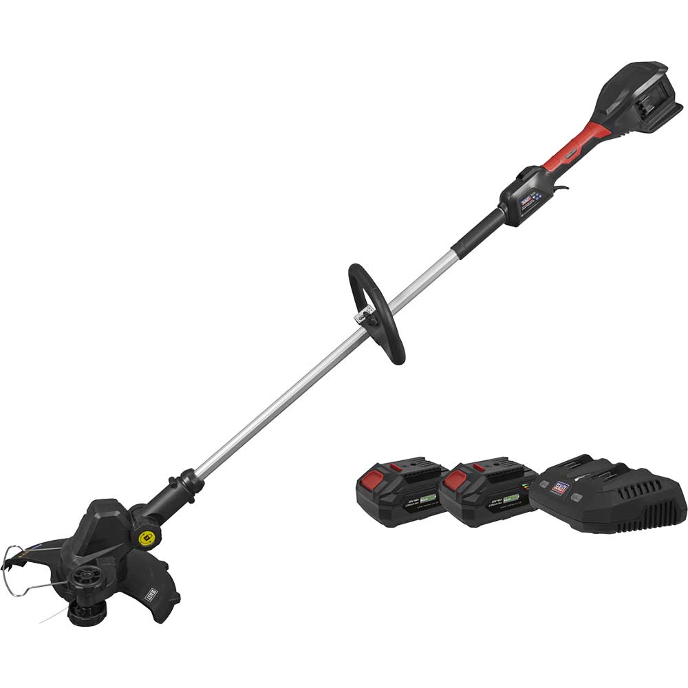 Sealey Cp40vgs Sv20 Twin 20V Cordless Grass Trimmer 300Mm Size 2