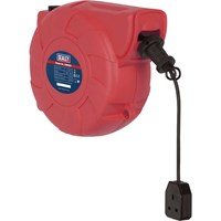Sealey Wall Mounted Auto Cable Extension Reel 240v