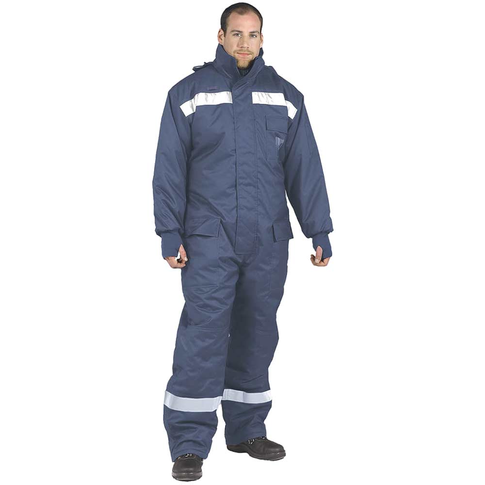 Portwest Coldstore Coverall Navy Medium
