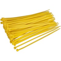 Sealey Cable Ties Yellow Pack of 100