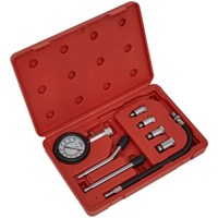 Sealey 6 Piece Compression Test Kit