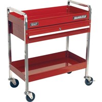 Sealey Heavy Duty 2 Shelf Workshop Trolley Sealey Heavy Duty 2 Shelf Workshop Trolley