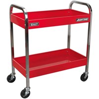 Sealey Heavy Duty 2 Shelf Workshop Trolley Sealey Heavy Duty 2 Shelf Workshop Trolley