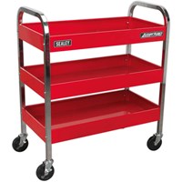 Sealey Heavy Duty 3 Shelf Workshop Trolley Sealey Heavy Duty 3 Shelf Workshop Trolley
