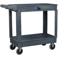 Sealey Heavy Duty 2 Shelf Composite Trolley Sealey Heavy Duty 2 Shelf Composite Trolley