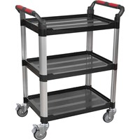Sealey 3 Shelf Composite Workshop Trolley Sealey 3 Shelf Composite Workshop Trolley