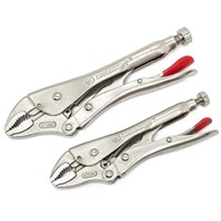 Crescent 2 Piece Curved Jaw Locking Plier Set Crescent 2 Piece Curved Jaw Locking Plier Set