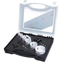 Makita 8 Piece Electricians Bi Metal Hole Saw Set Makita 8 Piece Electricians Bi Metal Hole Saw Set