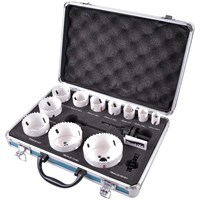 Makita 14 Piece Plumbers Bi Metal Hole Saw Set Makita 14 Piece Plumbers Bi Metal Hole Saw Set
