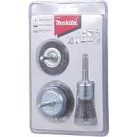 Makita 3 Piece Wire Brush Set Makita 3 Piece Wire Brush Set