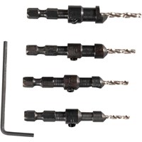 Makita 4 Piece Countersinking Drill Bit Set Makita 4 Piece Countersinking Drill Bit Set