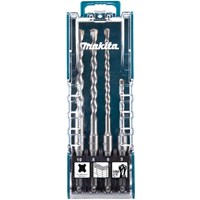 Makita 4 Piece SDS Plus TCT Drill Bit Set