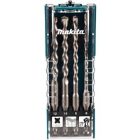 Makita 4 Piece SDS Plus Drill Bit Set