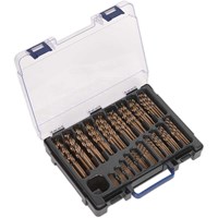 Sealey 170 Piece HSS-Co Drill Bit Set Sealey 170 Piece HSS-Co Drill Bit Set