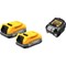 DeWalt DCB1102E2 18v XR Cordless 2 x Powerstack Batteries and Charger  DeWalt DCB1102E2 18v XR Cordless 2 x Powerstack Batteries and Charger