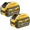 DeWalt DCB547 54v XR Cordless FLEXVOLT Li-ion Battery 9ah Pack of 2 